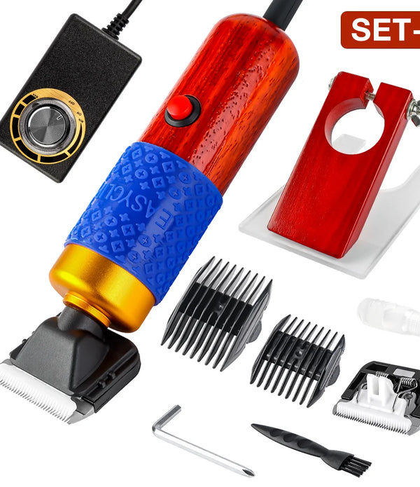 200W Electric Scissors, Home Carpet Tufting Scissors, DIY Trimming Tools, 100V-240V Electric Pet Scissors,Low Noise Dog Clippers