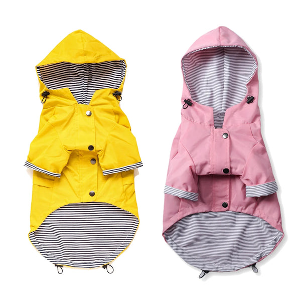 High Quality Waterproof Pet Dog Coat for Small Medium Large Dogs Windproof Jacket Dog Raincoat Dog Sport Hoodies Pet Clothes