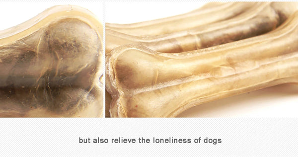 2021 New Dog Toys Bones Pet Chew Toothbrush Small Large Dogs Cowhide Treats Puppy Chewing Bone Toy For Dental Care Accessories