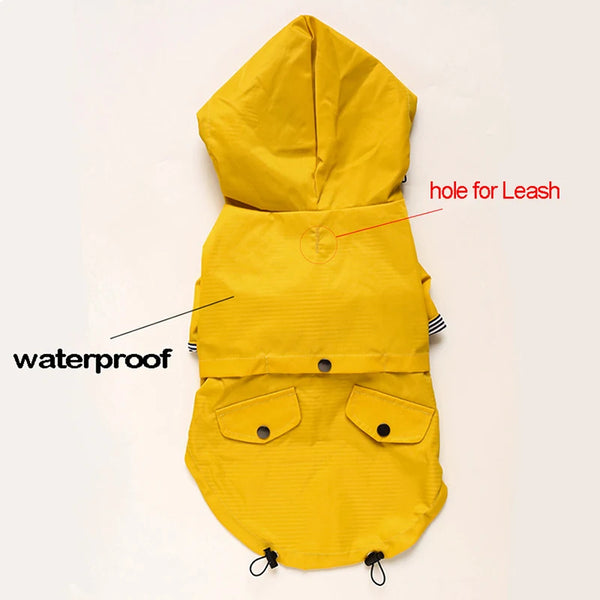 High Quality Waterproof Pet Dog Coat for Small Medium Large Dogs Windproof Jacket Dog Raincoat Dog Sport Hoodies Pet Clothes