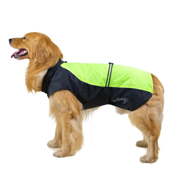 2024 Pet Dog Rain Coat Waterproof Jackets Breathable Assault Raincoat for Big Dogs Cats Apparel Clothes Pet Supplies 7XL 8XL 9XL