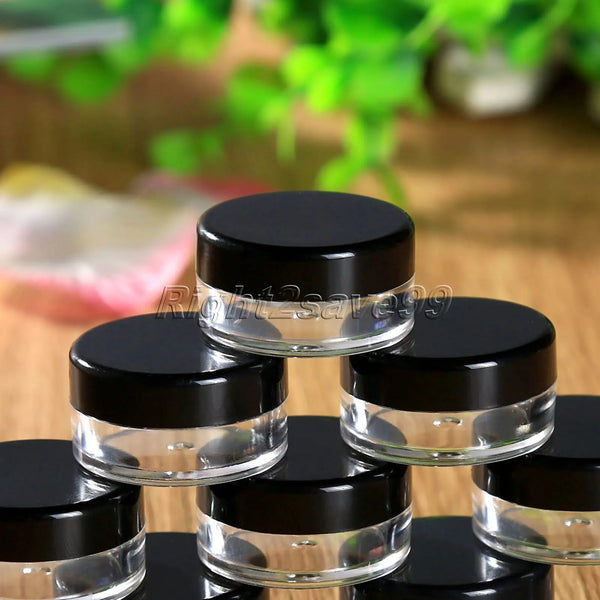 5PCS 30ML/50ML/100ML Plastic Bottle with Aluminum Screw Cap Plug Cosmetic Container Travel Kits Portable PET Lotion Cream Tube