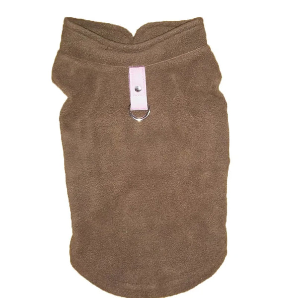Fleece Winter Pet Clothes Puppy T-Shirt Small Dogs Yorkshire Chihuahua French Bulldog Poodle Cat Vests Warm Weather Apparel