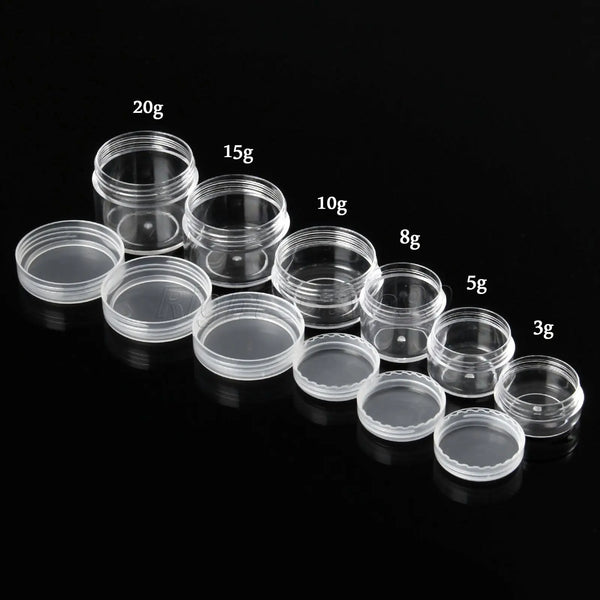5PCS 30ML/50ML/100ML Plastic Bottle with Aluminum Screw Cap Plug Cosmetic Container Travel Kits Portable PET Lotion Cream Tube