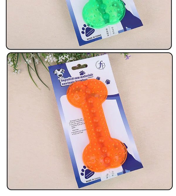 Dog Toys Leak Bones Grind Teeth Dog Chew Toys Fun Nibble Toys Puppy Pet Toy Pet Products Silicone Health New Pet Supplies