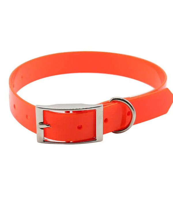 New Fashion Pet Dog Collar High Quality TPU + Nylon Waterproof Deodorant Resistant Dirt Easy Clean Collars 7 Colors Pet Supplies