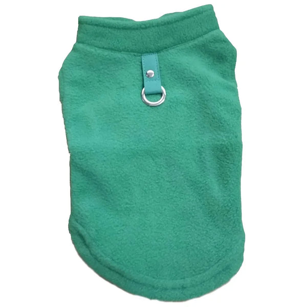 Fleece Winter Pet Clothes Puppy T-Shirt Small Dogs Yorkshire Chihuahua French Bulldog Poodle Cat Vests Warm Weather Apparel