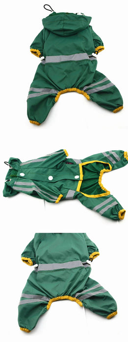 Waterproof Dog Clothes for Small Dogs Pet Rain Coats Jacket Puppy Raincoat Yorkie Chihuahua Clothes Pet Products 30S2
