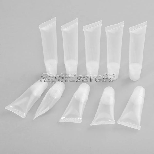5PCS 30ML/50ML/100ML Plastic Bottle with Aluminum Screw Cap Plug Cosmetic Container Travel Kits Portable PET Lotion Cream Tube