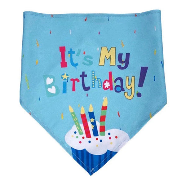 Pet Cat Dog Birthday Headwear Caps Hat Party Costume Headwear Dog Bandanas Scarf Pet Accessory For Party