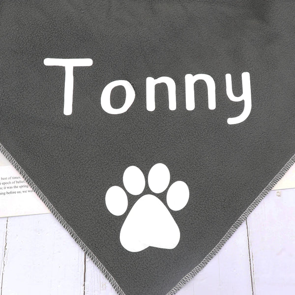 Custom Dog Blanket Personalized Dog Cat Mat Blanket Soft Fleece Plush Puppy Sleeping Blankets Sofa Pets Cushion Dogs Bath Towel
