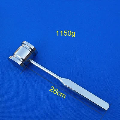 Orthopedic Surgical Bone Hammer Dental Implant Bone Crushing Lifting Tools Medical Bone Hammer Veterinary Equipment