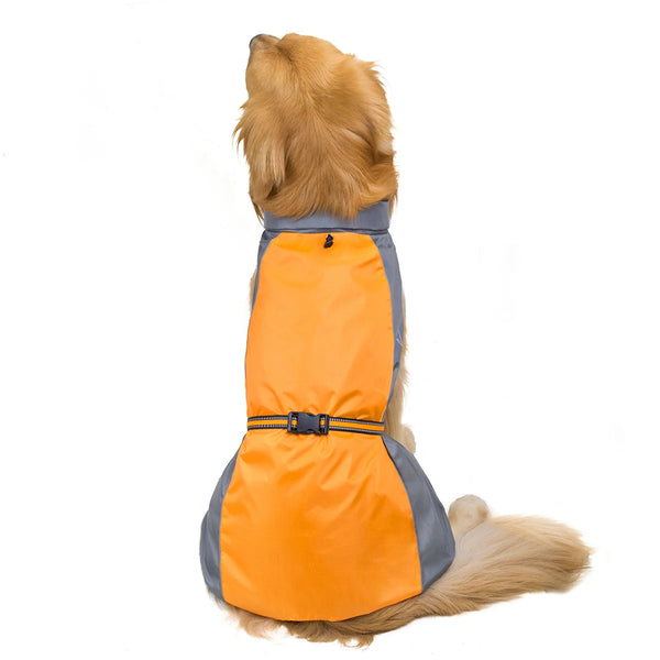 2024 Pet Dog Rain Coat Waterproof Jackets Breathable Assault Raincoat for Big Dogs Cats Apparel Clothes Pet Supplies 7XL 8XL 9XL