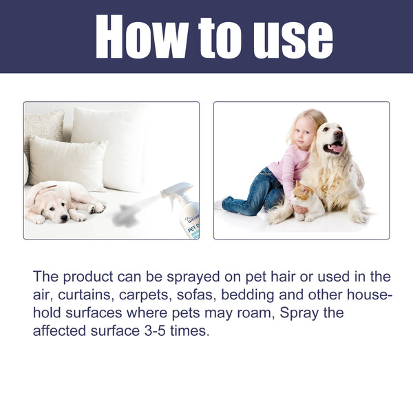 Pet Deodorizing Liquid Natural Fragrance Bad Smell Remover Body Cleaning Deodorant Urine Odor Eliminator Dog Odor Removal Spray