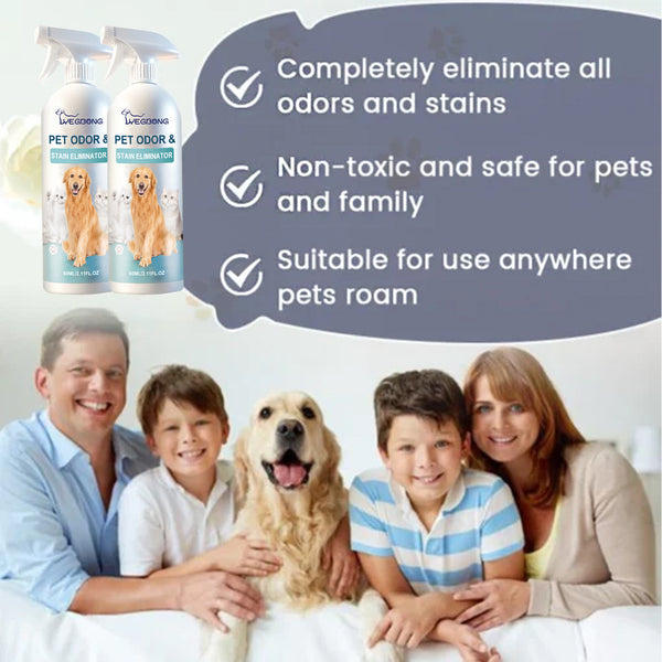Pet Deodorizing Liquid Natural Fragrance Bad Smell Remover Body Cleaning Deodorant Urine Odor Eliminator Dog Odor Removal Spray