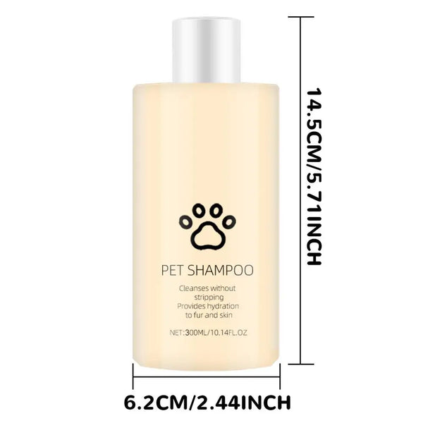 Organic Dog Shampoo Dog Shampoo For Smelly Dogs Itchy Skin Relief 100ml Gentle Pet Grooming Dog Body Wash Deep Cleansing Puppy