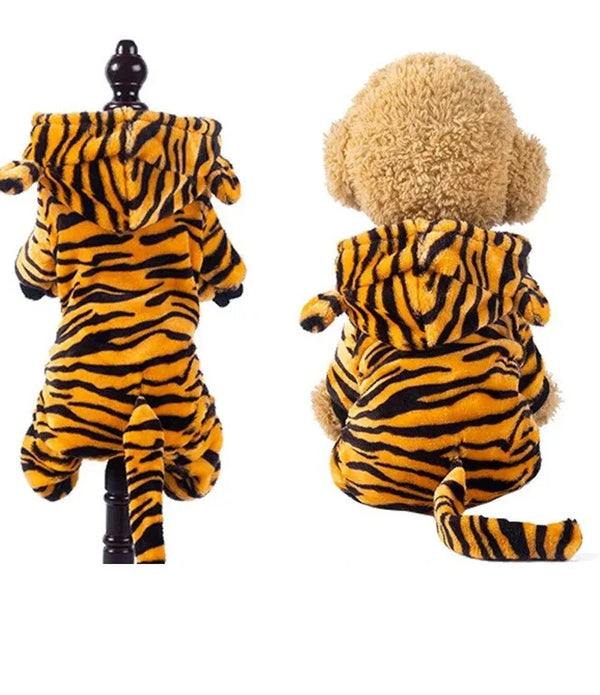 Winter Warm Dog Clothes Pet Clothes for Small Medium Dogs Chihuahua Teddy Puppy Cat Dinosaur Outfit Pet Dog Hoodies