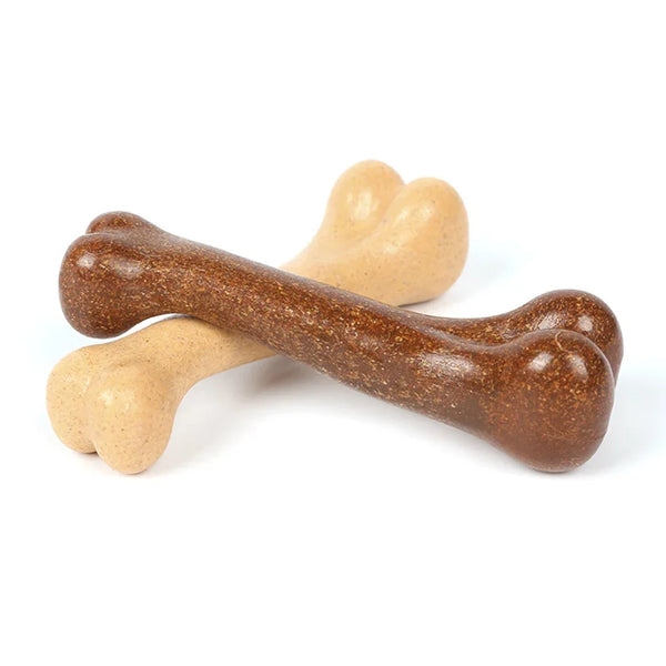 Pet Artificial Bones Chew Toys Natural Non-Toxic Beef Flavor Simulation Bones Toy for Small Large Dog Sturdy Bite Resistant Toy