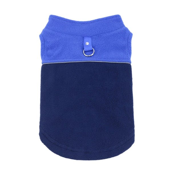 Fleece Winter Pet Clothes Puppy T-Shirt Small Dogs Yorkshire Chihuahua French Bulldog Poodle Cat Vests Warm Weather Apparel