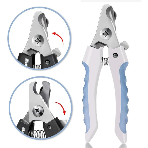 Dog Nail Trimmers and Cat Nail Clipper Set,Professional Dog Nail Clippers for Small Breeds, Pet Trimmers, Safe Cat Claw Clippers