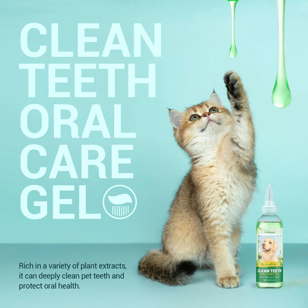 Dog Ear Cleaner Ear Dirt Odor Cleaning Mite Itching Control Teeth Whitening Mouth Freshener Remove Tartar Pet Oral Care Solution