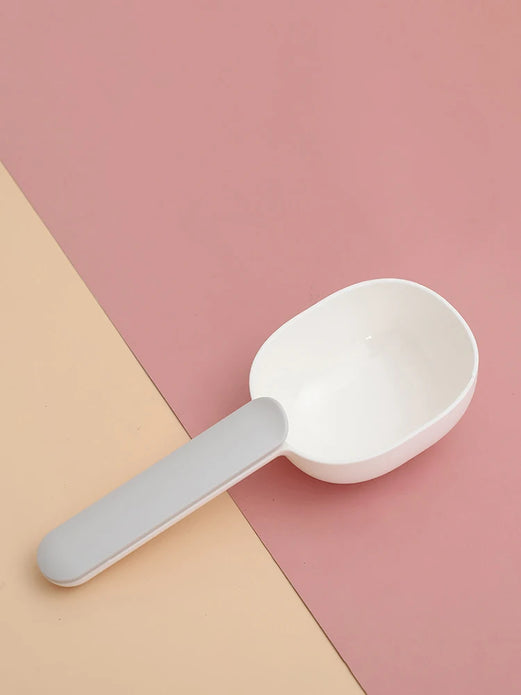 One Pet Food Spoon, Multifunctional 2-In-1 With Sealed Clip Handle, Suitable For Cats And Dogs, Birds, Rabbits Feeding Spoon