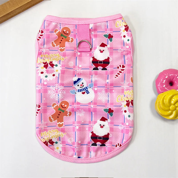 Holiday Festive Pet Sweaters Clothing For Small or Medium Dogs Cloths