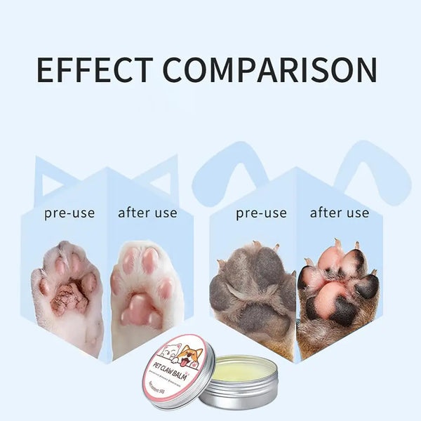 Paw Balm Dog Feet 50g Cat Dog Nose Protector Cream Pet Feet Soothing Moisturizer Pet Crack Feet Repair Accessories for Cats