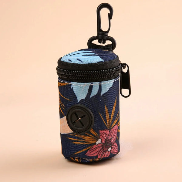 Hanging Dog waste Dispenser with Zipper Cute