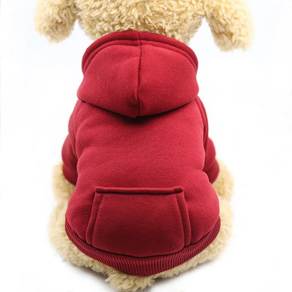 Pet Cotton Hoodies Dog Clothes Puppy Pet Overalls For Dogs Cat Clothing Pets Outfit S225