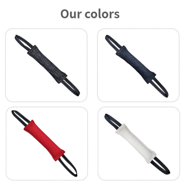 Durable Dog Bite Stick Creative Dog Tug Toy Non-slip Wear-resistant Pet Dog Training Flax Sleeve Toy