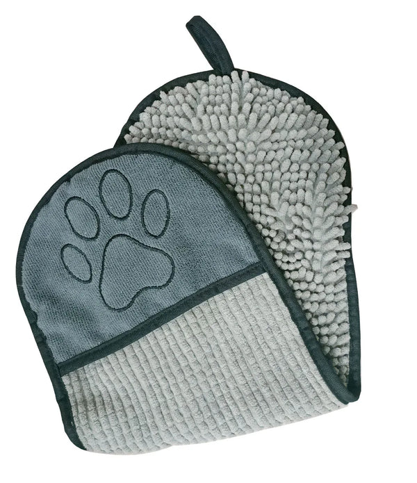 Pet Towel Quick Dry Dog Towel Bath Robe Soft Fiber Absorbent Cat Bath Towel Convenient Pet Cleaning Washcloth Pet Accessories