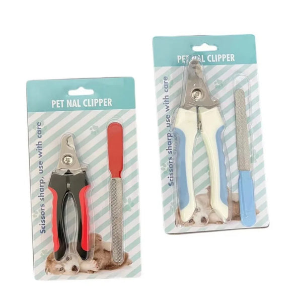 Dog Nail Trimmers and Cat Nail Clipper Set,Professional Dog Nail Clippers for Small Breeds, Pet Trimmers, Safe Cat Claw Clippers