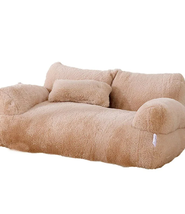 Luxury Cat Bed Sofa Winter Warm Cat Nest Pet Bed for Small Medium Dogs Cats Comfortable Plush Puppy Bed Pet Supplies