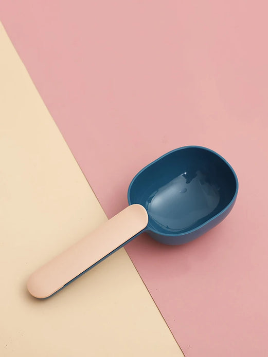 One Pet Food Spoon, Multifunctional 2-In-1 With Sealed Clip Handle, Suitable For Cats And Dogs, Birds, Rabbits Feeding Spoon