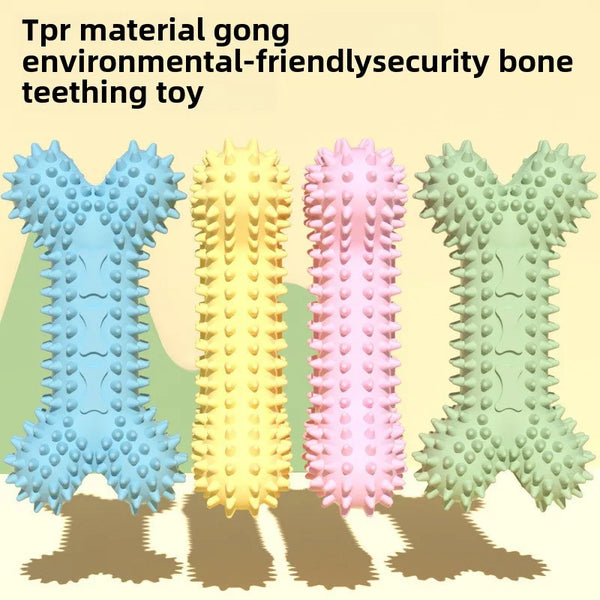 Pet Dog Toys Teething Stick Bone Molar Bones Resistant Bite Pet Products Supplies Dog Cat Interactive Play Chew Toy Accessories