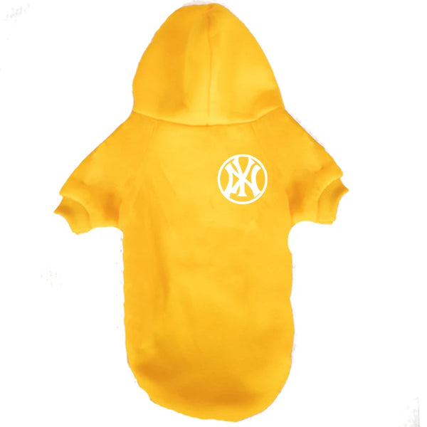 Dog Hoodies Autumn Winter Two-legged Puppy Clothes Solid Color Pocket Cat Dog Hooded Sweatshirt Soft Comfortable Pet Hoodies