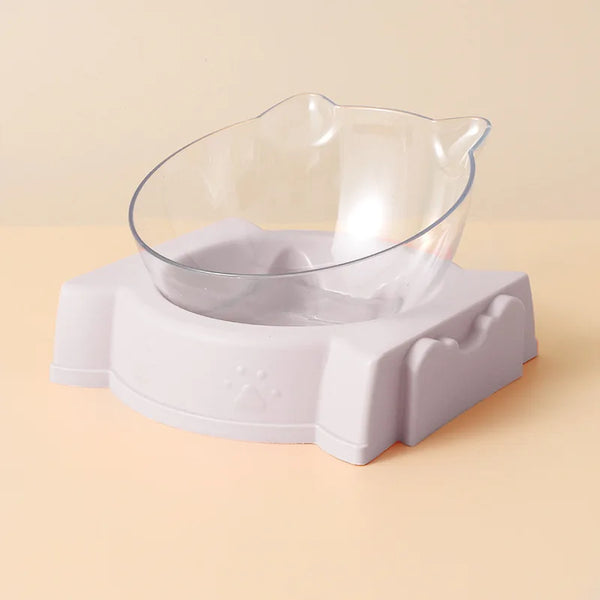 Pet dog and cat food bowl automatic feeder all-in-one dog and cat food bowl and drinking fountain drinking bowl