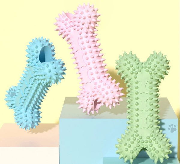 Pet Dog Toys Teething Stick Bone Molar Bones Resistant Bite Pet Products Supplies Dog Cat Interactive Play Chew Toy Accessories