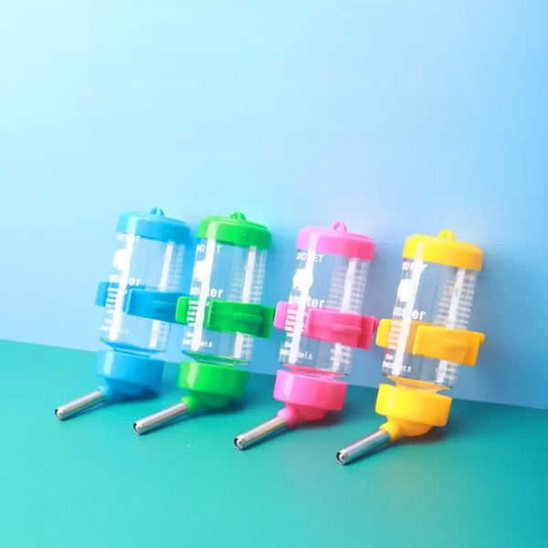 Hanging Hamster Drinker Water Bottle Dispenser Feeder Hanging Pet Dog Guinea Pig Squirrel Rabbit Drinking Head 80/125/250ml