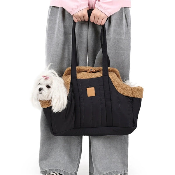 Pet Bag Carriers Handbag Pet Bag Go-out Bag Travel for Puppies Outdoor Travel Portable Soft Shoulder Bag