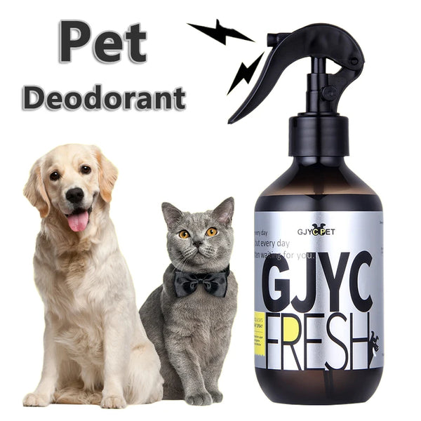 100ml Safety Lock Dog Deodorant Long-Lasting Dogs Cats Body Perfume Spray Natural Fresh Scent Deodorant Perfume Pet Spray