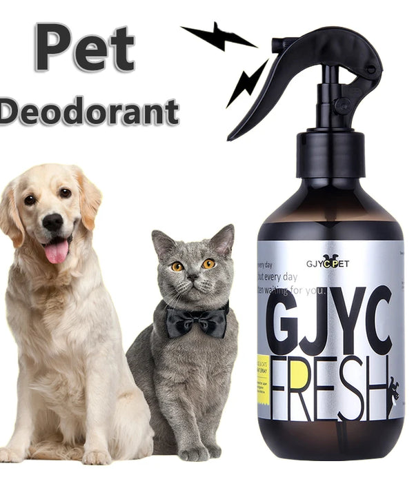 100ml Safety Lock Dog Deodorant Long-Lasting Dogs Cats Body Perfume Spray Natural Fresh Scent Deodorant Perfume Pet Spray