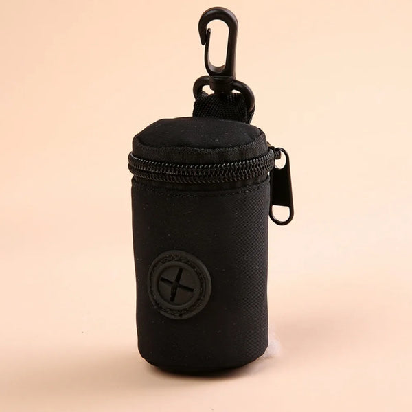 Hanging Dog waste Dispenser with Zipper Cute
