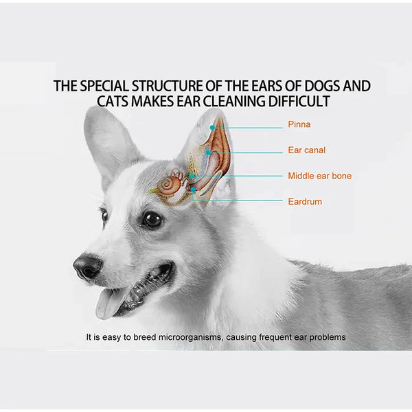 50pcs Pet Ear Cleaning Finger Cotscat And Dog Ear Mite And Earwax Care Ear Canal Cleaning Finger Cots Disposable Hygiene Gloves