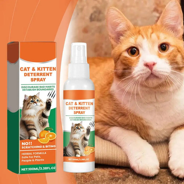 100ML NEW Cat Repellent Spray Keep Pets Away From Anti-scratching And Anti-chewing Household Spray Pet Accessories