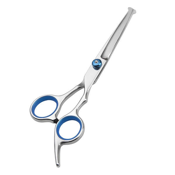 New Safty Pet Grooming Scissors Round Head Professional Stainless Steel Dog Hair Scissors Pet Shears Animal Cutting Portable Set