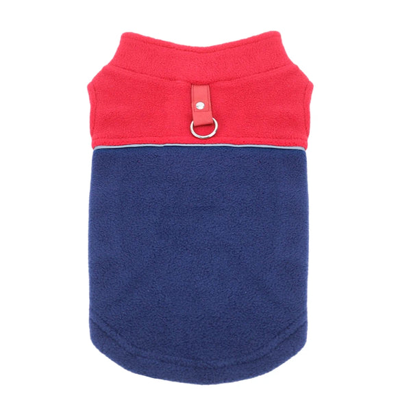 Fleece Winter Pet Clothes Puppy T-Shirt Small Dogs Yorkshire Chihuahua French Bulldog Poodle Cat Vests Warm Weather Apparel
