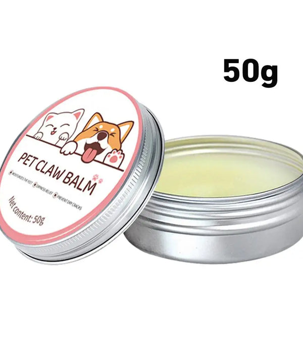 Paw Balm Dog Feet 50g Cat Dog Nose Protector Cream Pet Feet Soothing Moisturizer Pet Crack Feet Repair Accessories for Cats