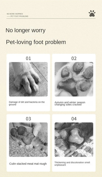 Pet Paw Balm Cracked Feet Cream Dog Cleanser Moisturizer Cat Foot Care Foot Cream